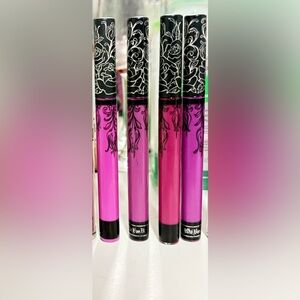 Chic Vibrant Lipstick Duo in Purple and Pink
